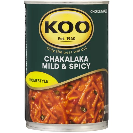 KOO Mild & Spicy Chakalaka 410g