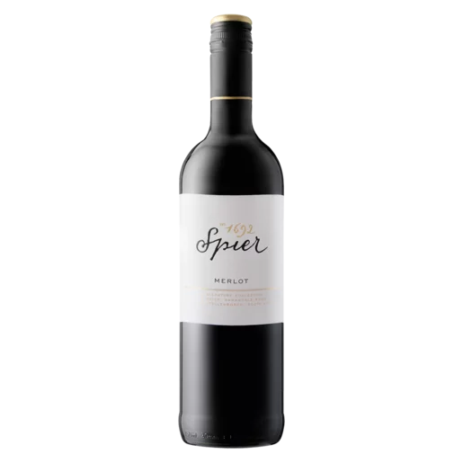 Spier Signature Merlot Red Wine Bottle 750ml