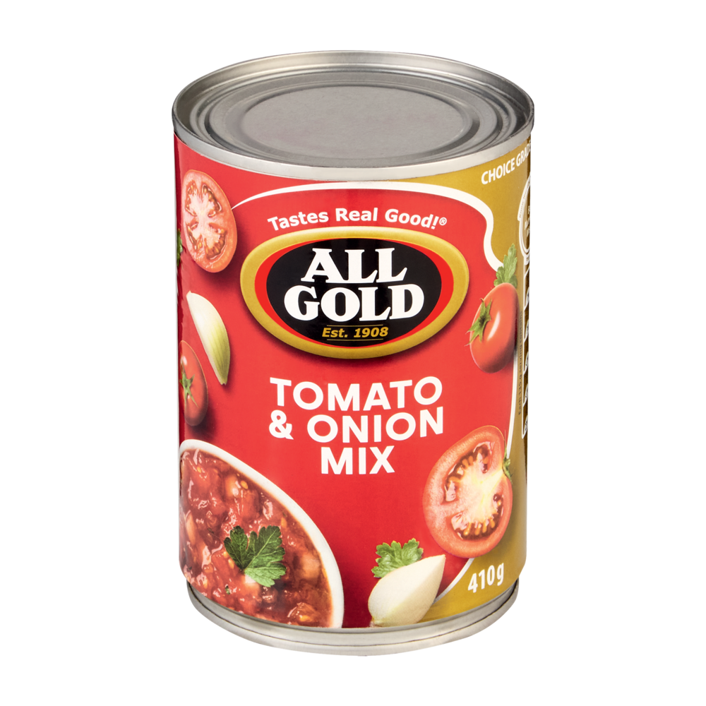 All Gold Tomato and Onion Mix 410g can