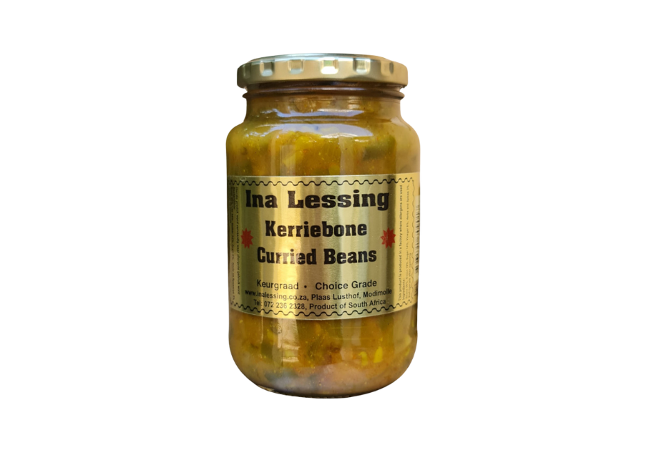 Ina Lessing Curried Beans – Authentic South African Curry Beans in Rich Sauce 410ml