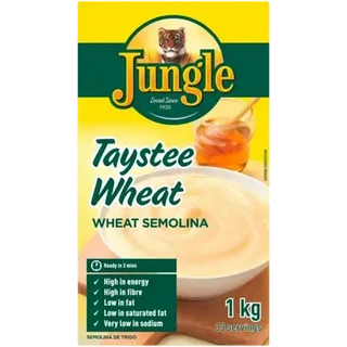 Jungle Taystee Wheat Semolina Porridge 1kg REDUCED Best By date 07 July 2025