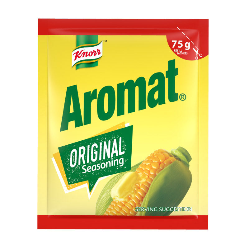 Knorr Aromat Original – All-Purpose Savoury Seasoning - 75g refill sachet
