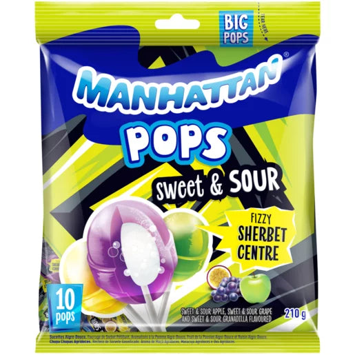 Manhattan Hard Boiled Pops Sweet and Sour