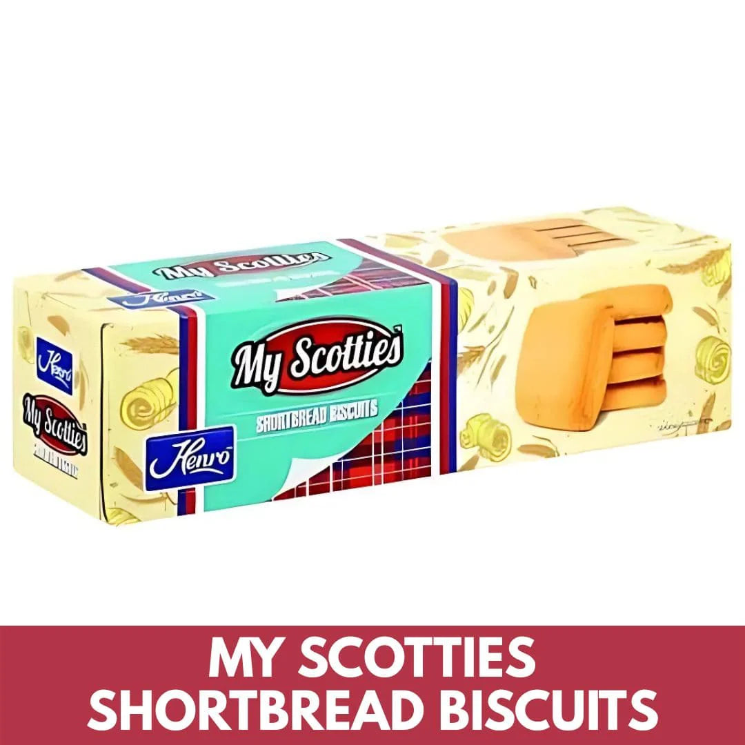 Henro Biscuits- My Scotties Shortbread - Rich, buttery South African shortbread with a classic crumbly texture — simple, nostalgic, and delicious.