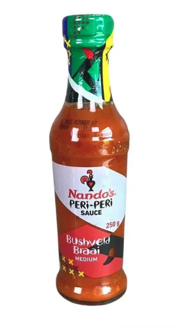 Nando’s Bushveld Braai Sauce – Smoky South African BBQ Flavour (250ml)
