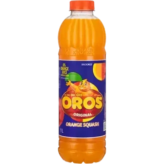 Oros Orange Flavoured Concentrated Squash 1L