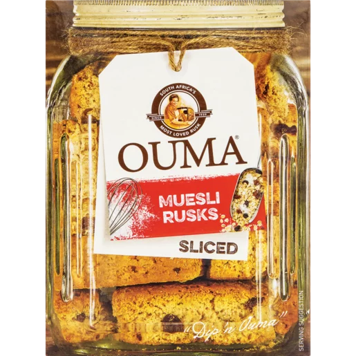 Ouma Sliced Muesli Rusks 450g REDUCED best by Date 24 August 2025