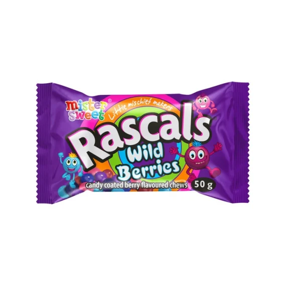 Rascals Wild Berries 50g