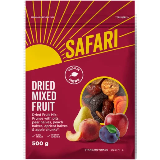 Safari Mixed Fruit 500g