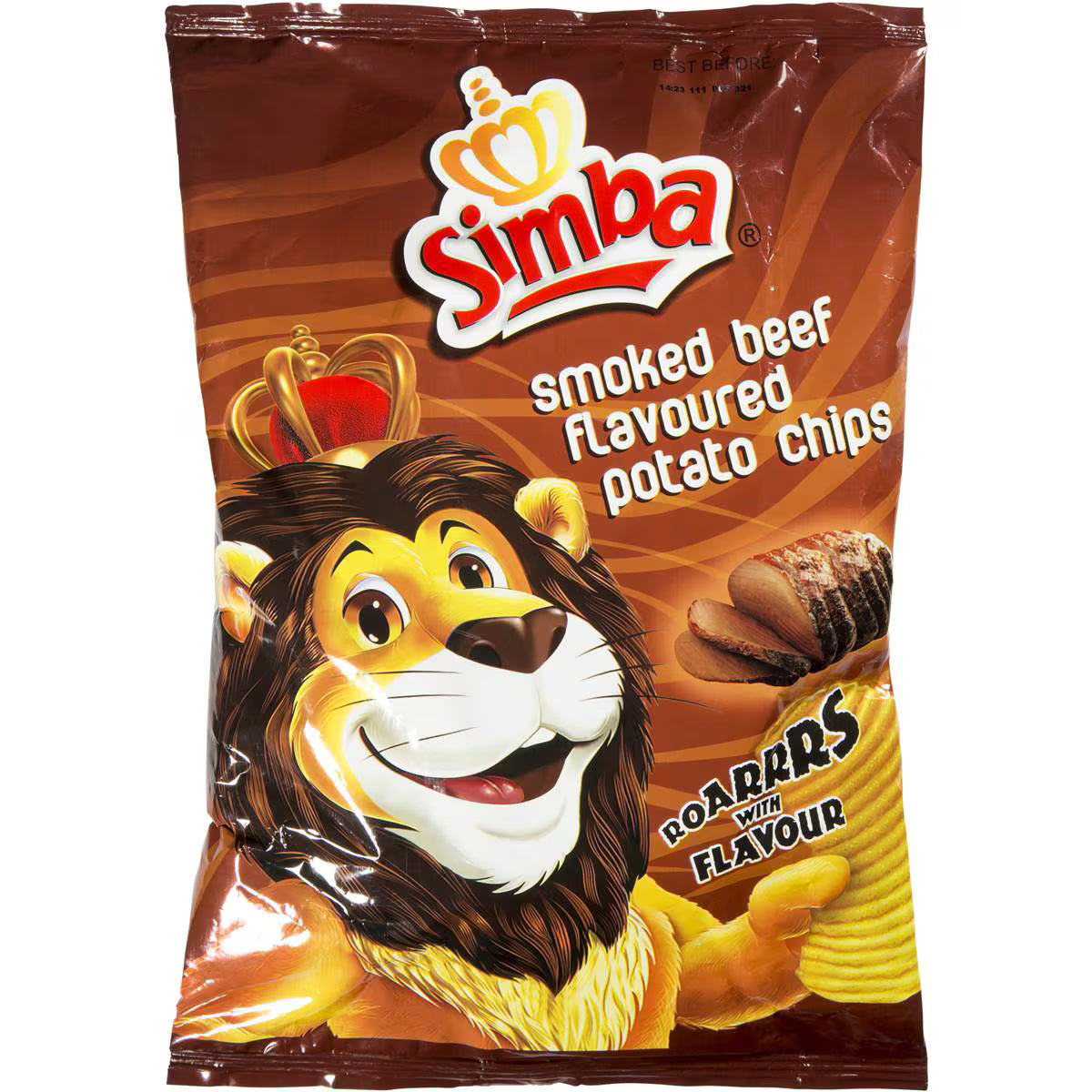 Simba Chips Smoked Beef 120g