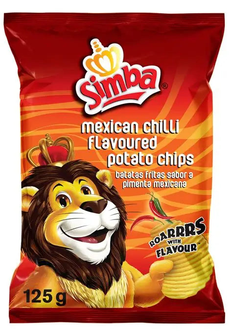 Simba Chips Mexican Chilli 120g