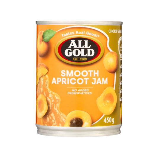 All Gold Smooth Apricot Jam 450g