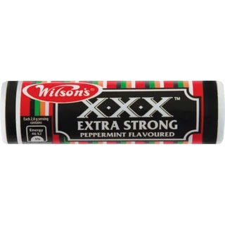 Wilson's XXX Extra Strong Peppermint Flavoured Mints 26g