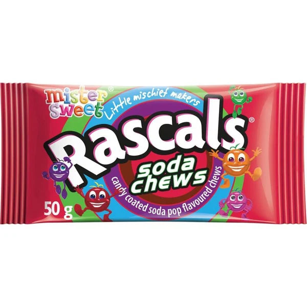 Rascals - Soda 50g Packet