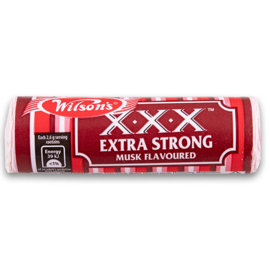Wilson's XXX Extra Strong Musk Flavoured Mints 26g