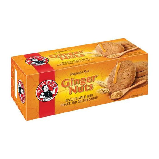 Bakers Ginger Nuts Biscuits – 200g REDUCED SELL BY DATE 25/06/25