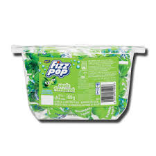 Beacon Fizz Pops Apple Sherbet Filled Lolly 40 pack