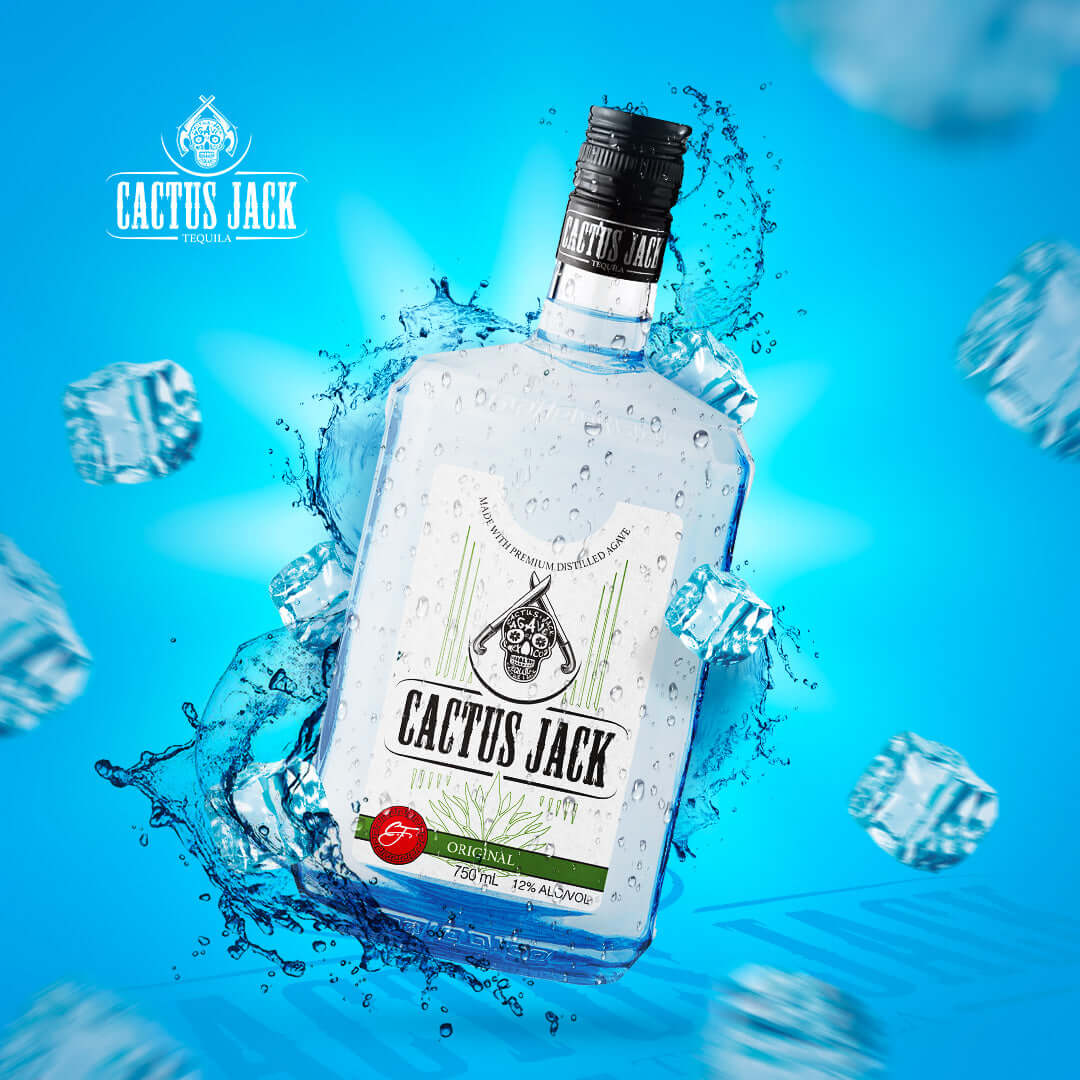 Cactus Jack Sour Tequila 750ml - A bold, zesty sour tequila liqueur bursting with citrus flavour — fun, fruity, and perfect for parties.