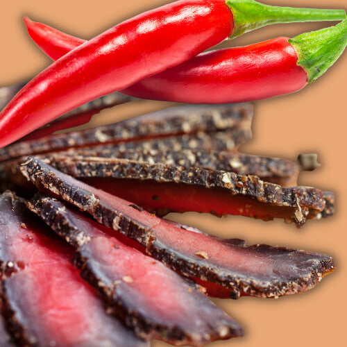 Sliced Chilli Biltong 200g pack
