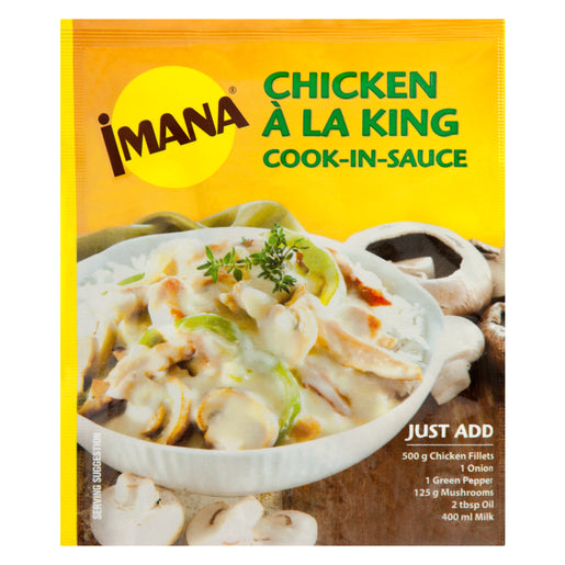 Imana Dry Cook In Sauce - Chicken a la King 48g sachet