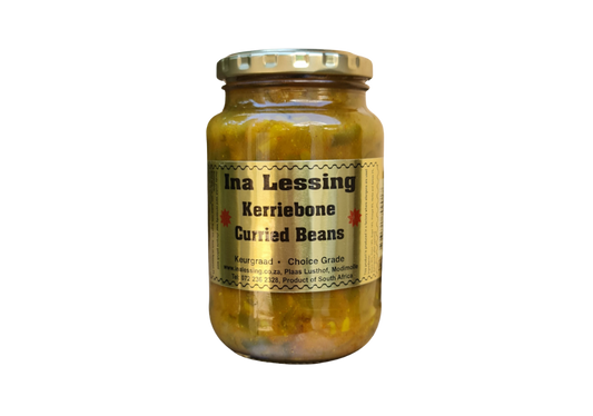 Ina Lessing Curried Beans – Authentic South African Curry Beans in Rich Sauce 410ml
