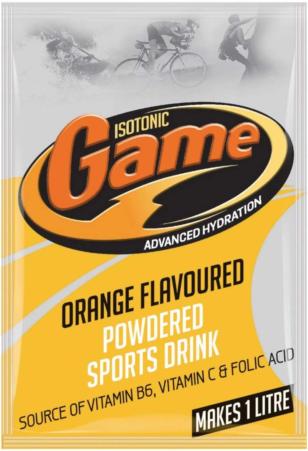 Game Isotonic Orange Sports Drink – 80g Sachet