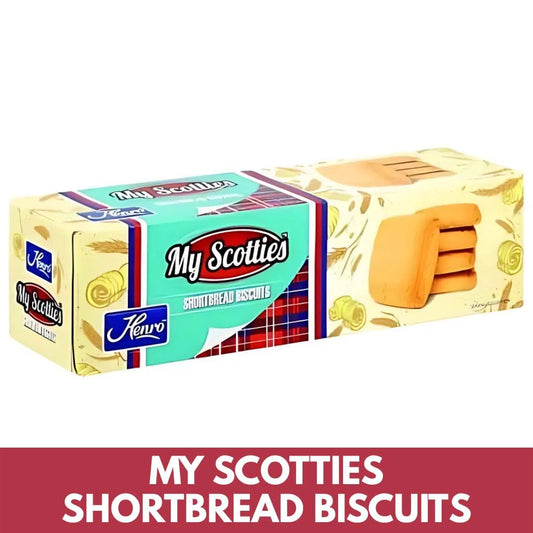 Henro Biscuits- My Scotties Shortbread - Rich, buttery South African shortbread with a classic crumbly texture — simple, nostalgic, and delicious.
