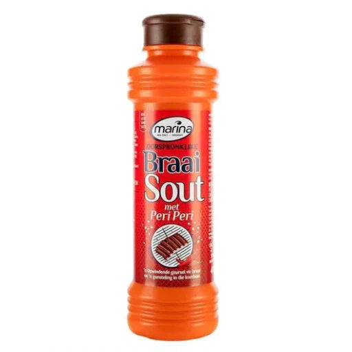 Marina Braai Salt with Peri Peri Shaker 400g