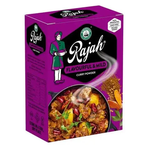 Rajah Curry Powder Flavourful and mild 100g pack