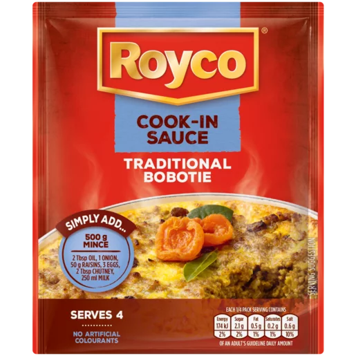 Royco Traditional Bobotie Instant Cook-In-Sauce 50g