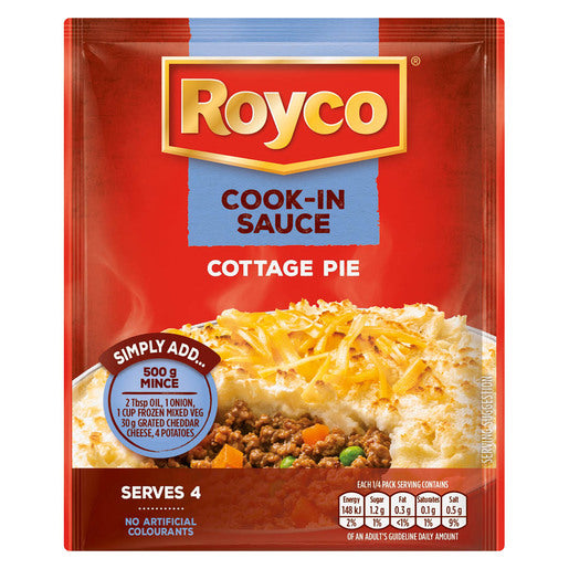 Royco Dry cook in sauce Cottage Pie 41g sachet