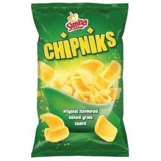 Simba Chipniks 100g  Crunchy, addictive and proudly South African — the perfect anytime snack.