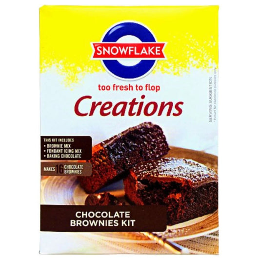 Snowflake Creations Chocolate Brownie Kit
