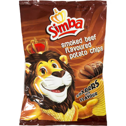 Simba Chips Smoked Beef 120g