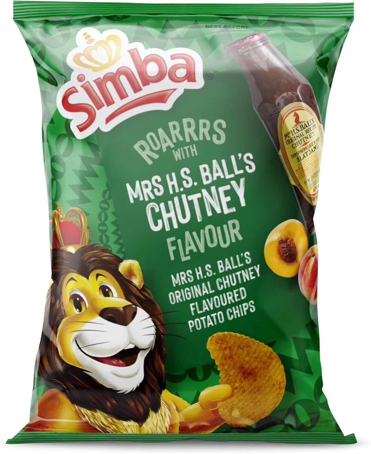 Simba Chips Mrs Ball Chutney