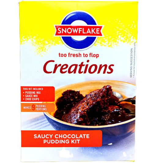 Snowflake Creations Saucy Chocolate Pudding Kit