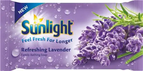 Sunlight Refreshing Lavender Cleansing Bar Soap – 175g