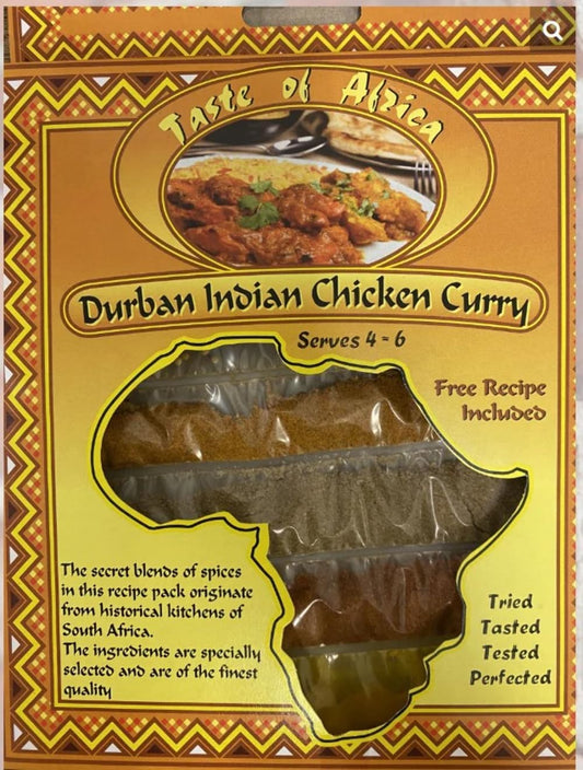 Taste of Africa Durban Indian Chicken Curry
