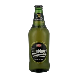 Windhoek Premium Draught Beer Bottle 440ml