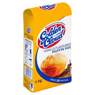 Golden Cloud Vanilla Muffin Mix 1kg