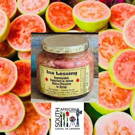Ina Lessing Guava Jam 410ml Bottle