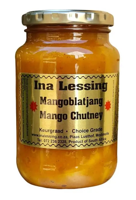 Ina Lessing jam Mango 410ml Bottle